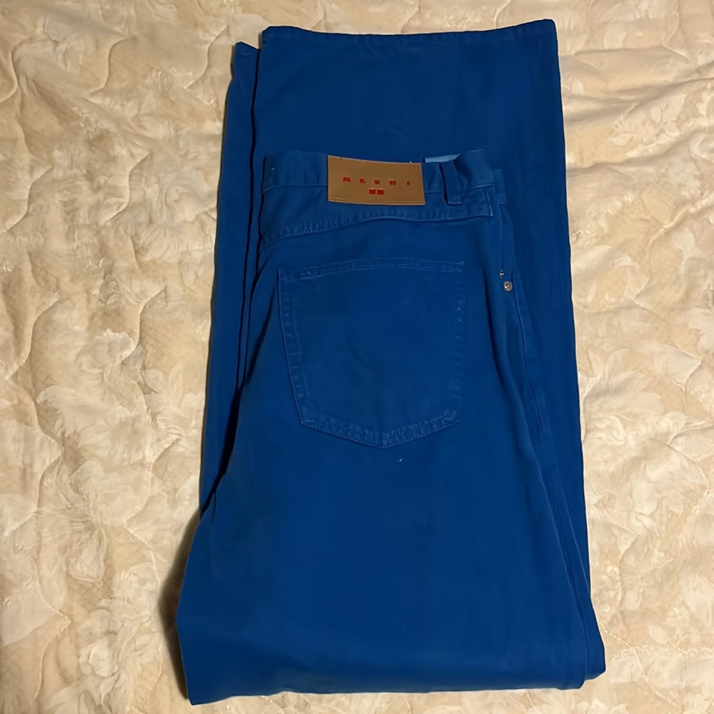 Marni wide leg denim